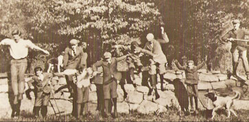 Boys from Bronx Troop 2 in 1910.